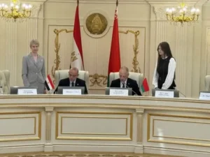 بروتوكول تعاون بين مصر وبيلاروسيا لتعزيز الاستثمار