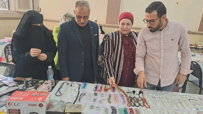 افتتاح معرض "مشروعك" للحرف اليدوية في بلطيم