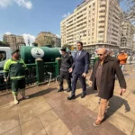 جولة ميدانية لتطوير الأزبكية والموسكي