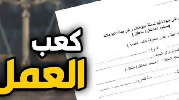 إطلاق خدمة «كعب العمل» إلكترونياً عبر منصة مصر الرقمية