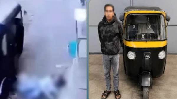القبض على سائق "توك توك" في الحوامدية بعد حادثة معاكسة