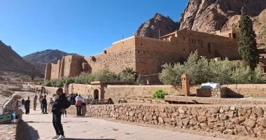 انتعاشة سياحية في مدينة سانت كاترين