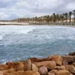 أجواء حارة في شمال سيناء اليوم