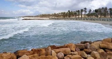 أجواء حارة في شمال سيناء اليوم