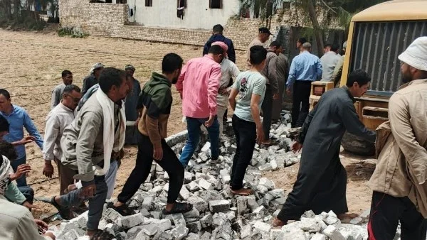 إزالة 81 حالة تعدٍ على الأراضي الزراعية بالشرقية