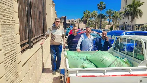 إحباط تهريب نصف طن دقيق مدعم في بورسعيد