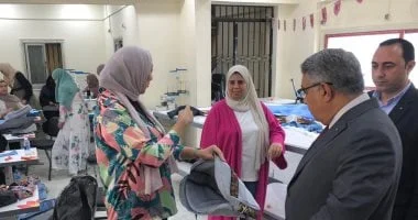 محافظ الدقهلية يتفقد مركز تدريب علوم الحاسب الآلي