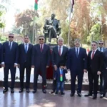 استقبال محافظ القليوبية لسفير أذربيجان احتفاءً بذكرى حيدر علييف