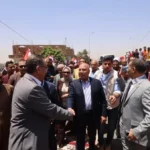 تشغيل كوبري مزلقان أبو شوشة بقنا