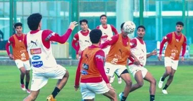 منتخب مصر للشباب يستمر في استعداداته لمباريات عمان