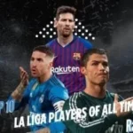 ميسي يتصدر عمالقة الدوري الإسباني ورونالدو وصيفًا