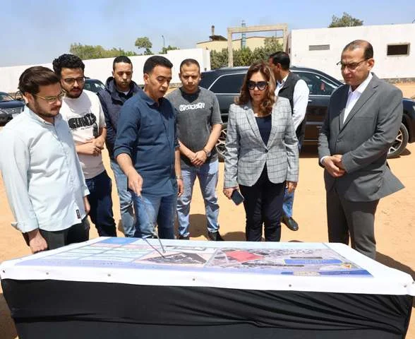 وزيرة التنمية المحلية تتفقد مشروع وحدة احتجاز المضبوطات