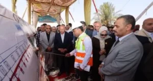 تشغيل كوبرى أبو شوشة بقنا لتحسين حركة المرور