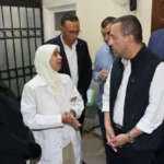 محافظ المنوفية يتفقد مستشفى الشهداء الجديدة