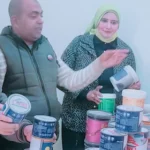 ضبط طن من الدهانات المنتهية الصلاحية في أرمنت