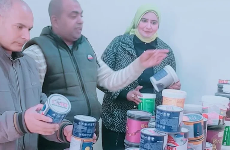 ضبط طن من الدهانات المنتهية الصلاحية في أرمنت