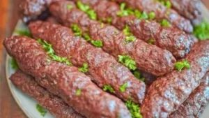 طريقة عمل الكفتة المشوية في الفرن
