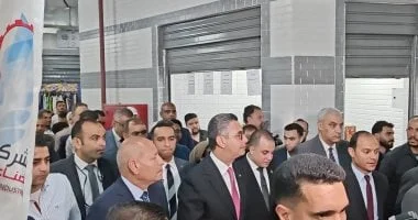 تفقد وزير التموين ومحافظ القاهرة لمعرض "أهلاً بالعيد"