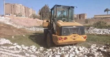 إزالة 8 حالات تعدٍ على الأراضي الزراعية بسوهاج