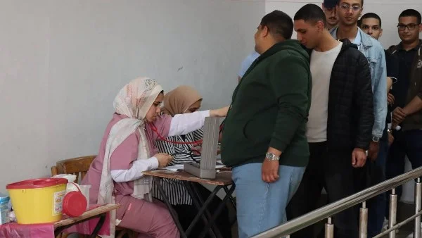 حملة ناجحة للتبرع بالدم في جامعة الإسكندرية