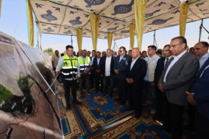 انطلاق التشغيل التجريبي لميناء دندرة بقنا