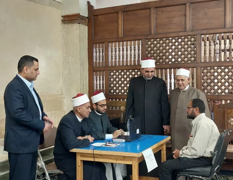 انطلاق اختبارات المرحلة السادسة لمقارئ الرواق الأزهري