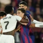 جافي يكشف تفاصيل مشادته مع فينيسيوس في الكلاسيكو