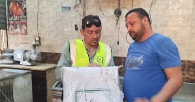حملة لضبط السلع المنتهية والمجهولة المصدر في الوادي الجديد