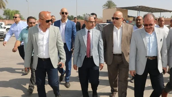 محافظ بني سويف يتفقد صوامع سدس لمتابعة توريد القمح