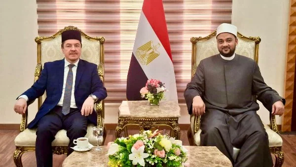 استقبال مفتي بولندا في القاهرة