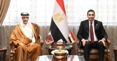 تعزيز التعاون الرياضي بين مصر وقطر