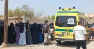 مصرع عامل أثناء دراس محصول القمح في المنوفية