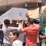 جنازة شعبية للشاب بيجو ضحية لقمة العيش في المحلة الكبرى