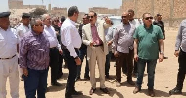 حملة إزالة التعديات في سوهاج
