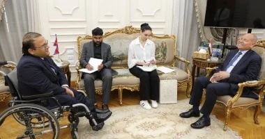 زيارة سفير نيبال تعزز التعاون مع محافظة القاهرة