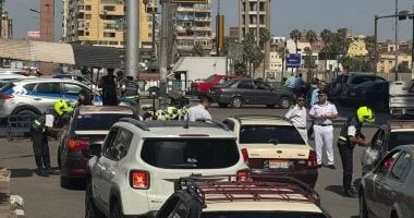 القبض على سائق سيارة نقل مخالف بكوبرى الأزهر