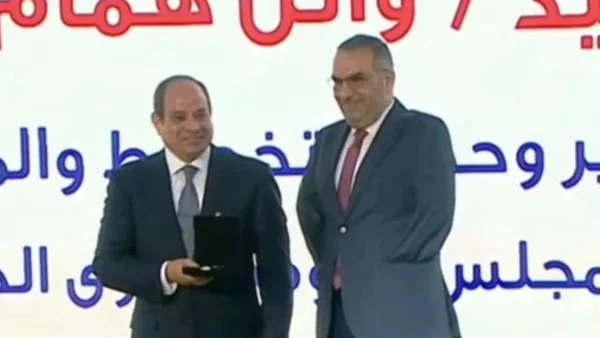 تكريم رئاسي لمهندس من القومي للأشخاص ذوي الإعاقة