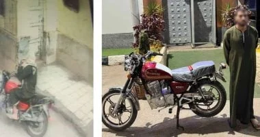 سقوط لص موتوسيكلات في قبضة أمن الأقصر