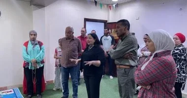 زيارة نائبة وزيرة التضامن لمركز التأهيل في الوادي الجديد
