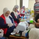 حملة التبرع بالدم ومبادرات صحية في كفر الشيخ