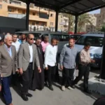 افتتاح مجمع مواقف سمالوط الجديد لتحسين النقل الجماعي