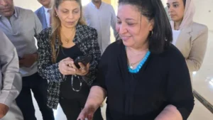 نائبة وزيرة التضامن تتفقد مزرعة الجمعية الشرعية بالداخلة