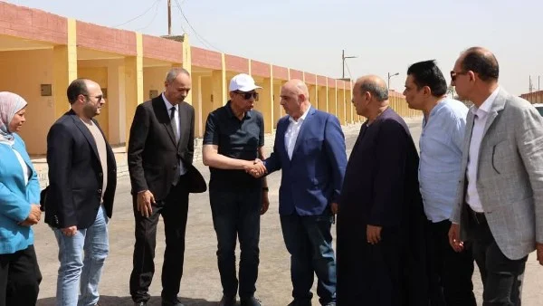 محافظ المنيا يزور سوق بني مزار الحضاري الجديد