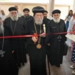 تدشين كنيسة الأم دولاجي وأبنائها في البحيرة