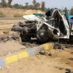 انقلاب سيارة في أطفيح يُصيب 3 أشخاص