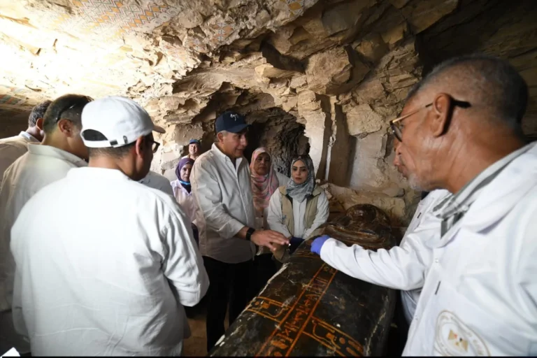 اكتشافات أثرية جديدة في ذراع أبو النجا