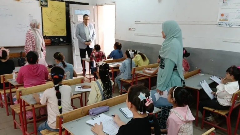جولة وكيل تعليم الغربية لمتابعة امتحانات النقل بطنطا