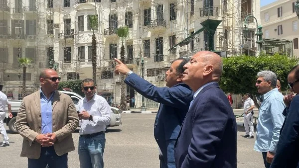 توجيهات مدبولي لتوحيد طلاء عمارات وسط البلد