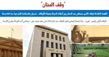 إشكالية وقف الأمير مصطفى عبد المنان وأثره القانوني
