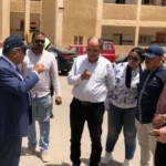المحافظ يتفقد مجمع مدارس الجلاء بالمنصورة